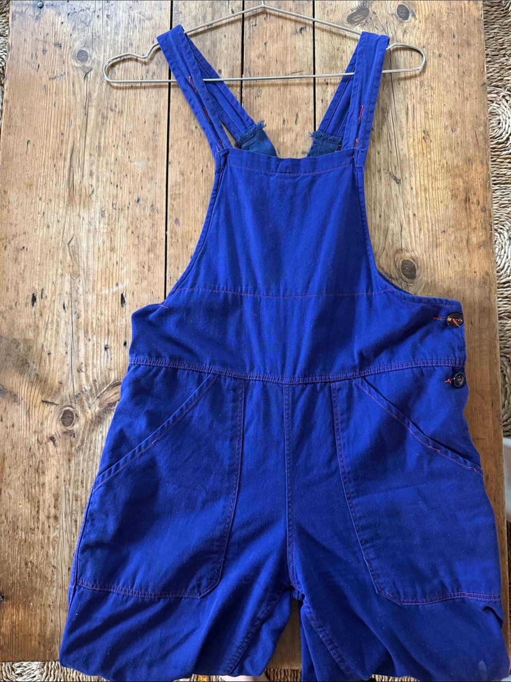 Vintage French workman's overalls XS